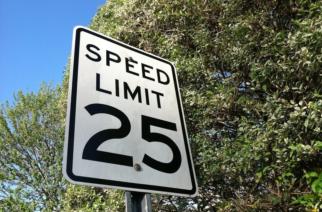 Speed Limits, Speed Bumps, and Road Signs