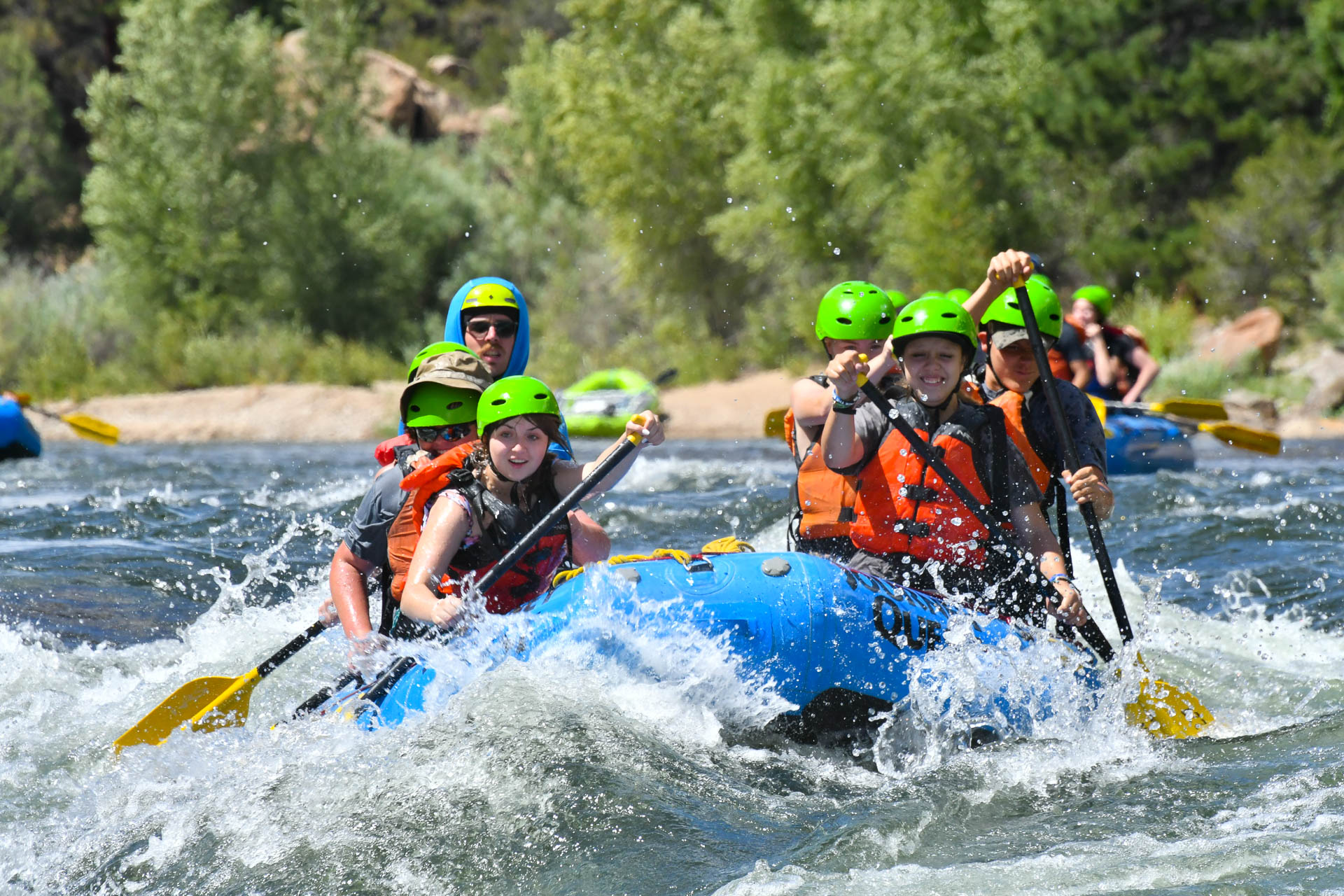 Browns Canyon Rafting